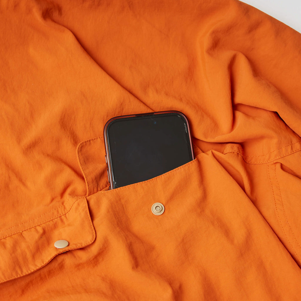 迷迭香×HNT Nylon Harvest Anorak / Orange