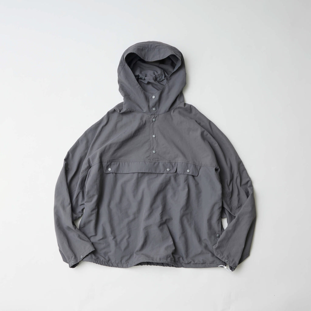 迷迭香×HNT Nylon Harvest Anorak / Charcoal