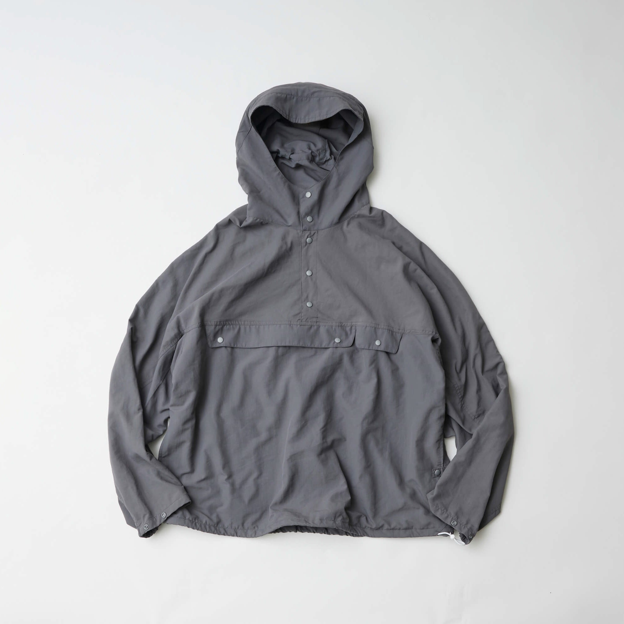 迷迭香×HNT Nylon Harvest Anorak / Charcoal