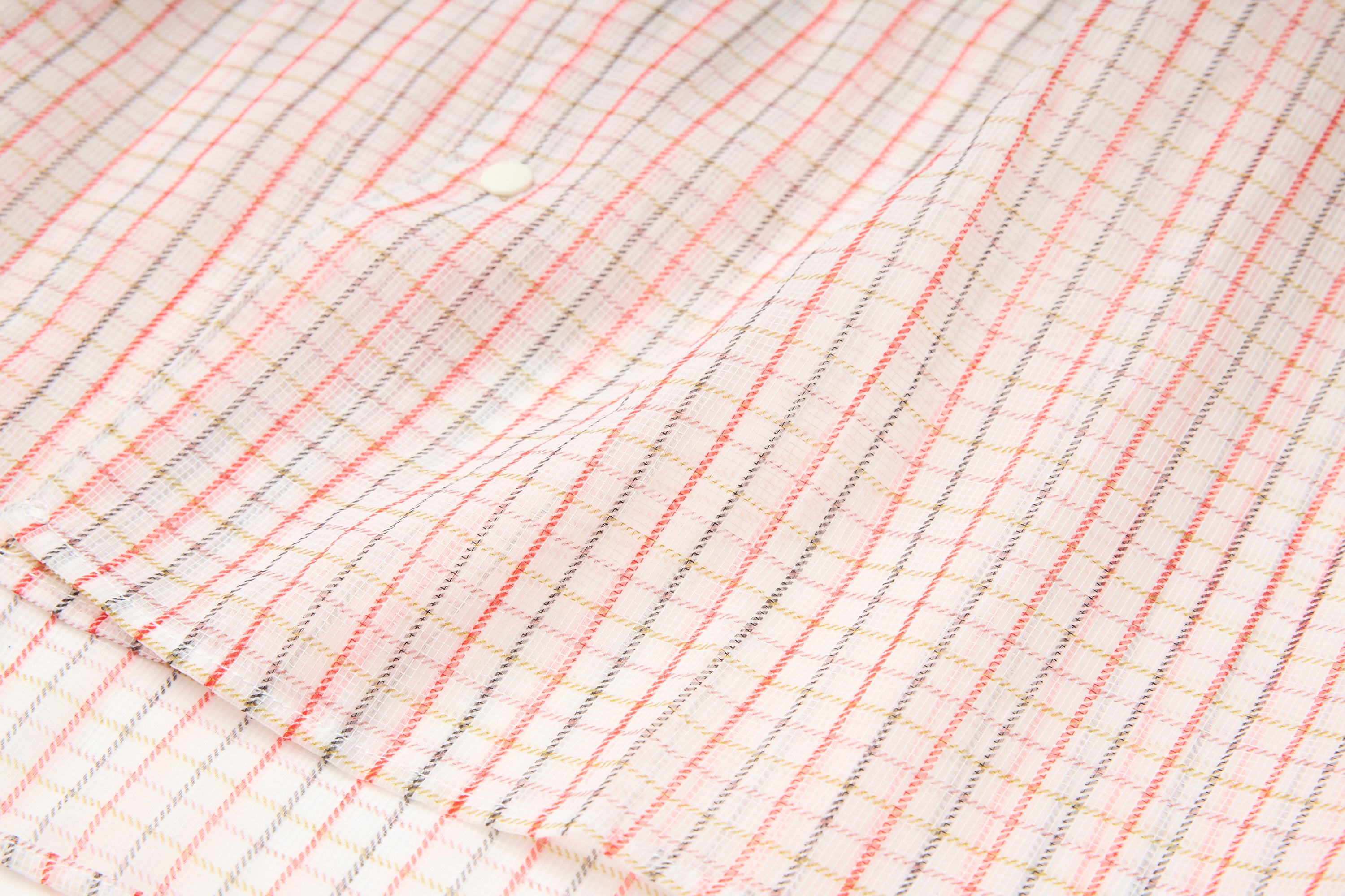 迷迭香×HNT MESH L/S SHIRT / Tattersall Check