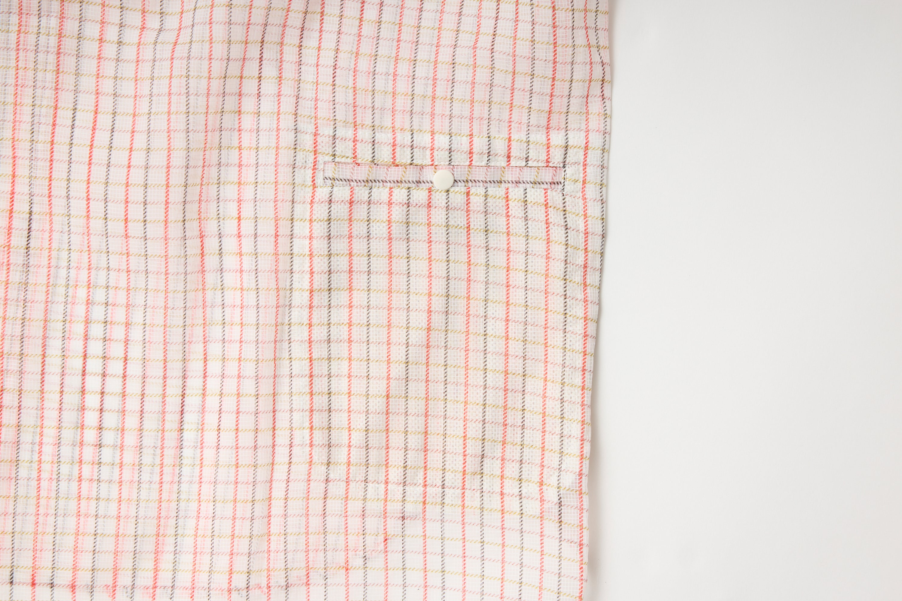 迷迭香×HNT MESH L/S SHIRT / Tattersall Check