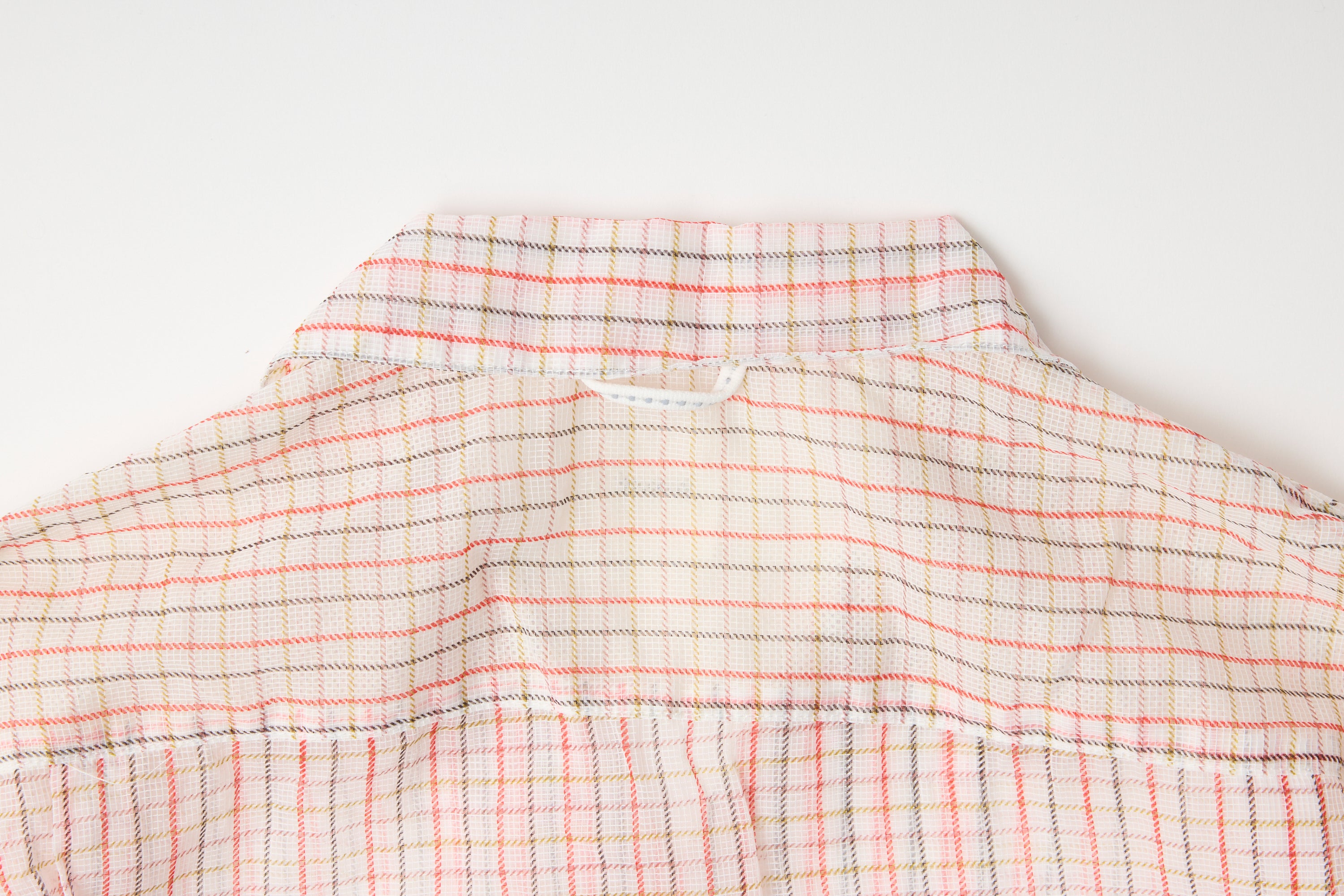 迷迭香×HNT MESH L/S SHIRT / Tattersall Check