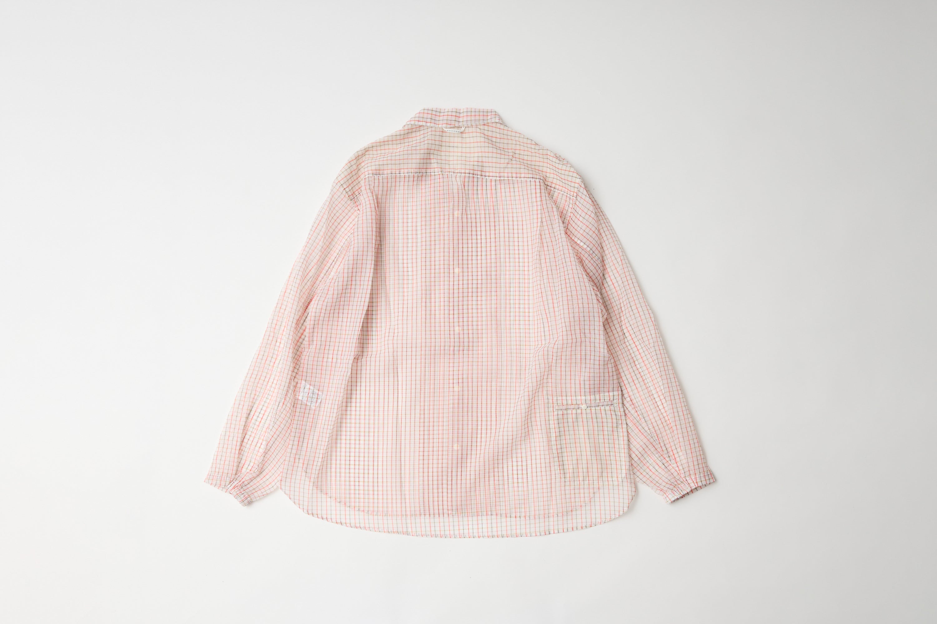 迷迭香×HNT MESH L/S SHIRT / Tattersall Check