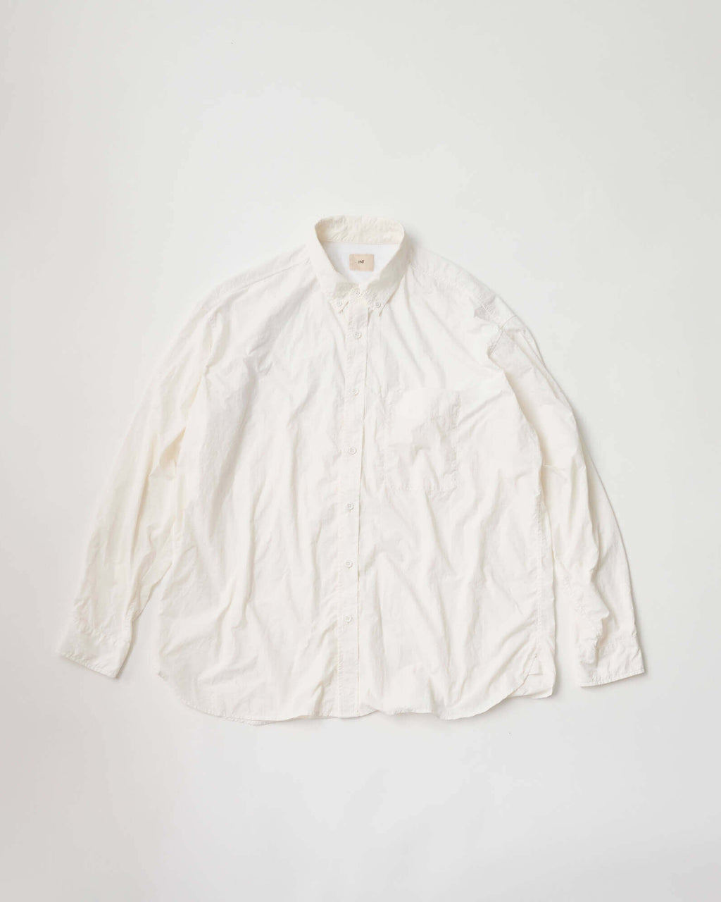 Nylon Button Down Shirt
