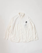 Nylon Button Down Shirt