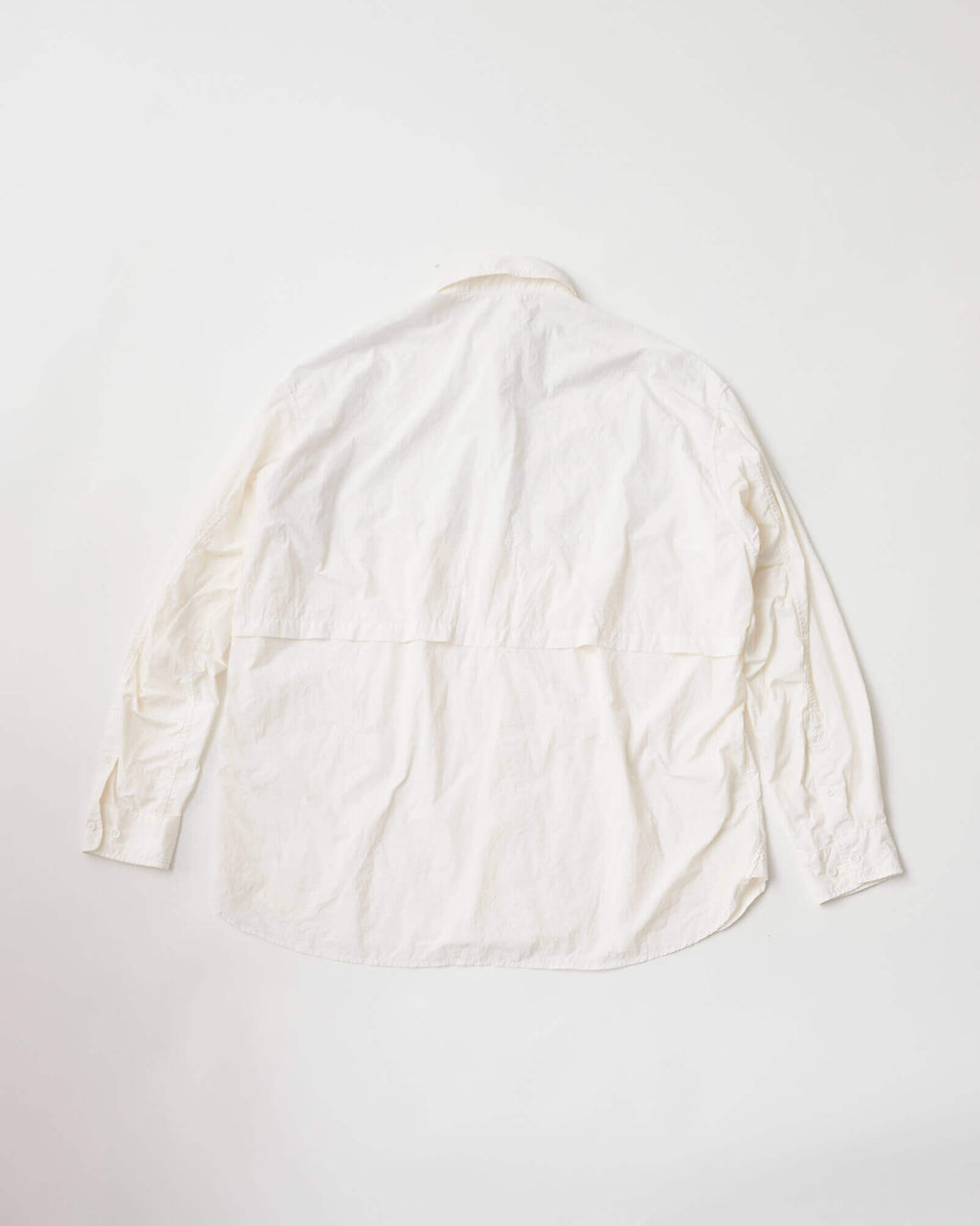Nylon Button Down Shirt