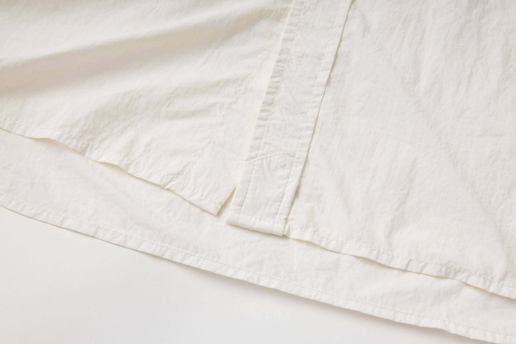 Nylon Button Down Shirt