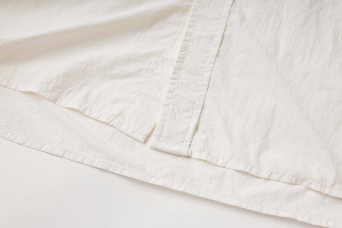 Nylon Button Down Shirt