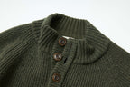 ROUVER × HNT Henley Neck Sweater