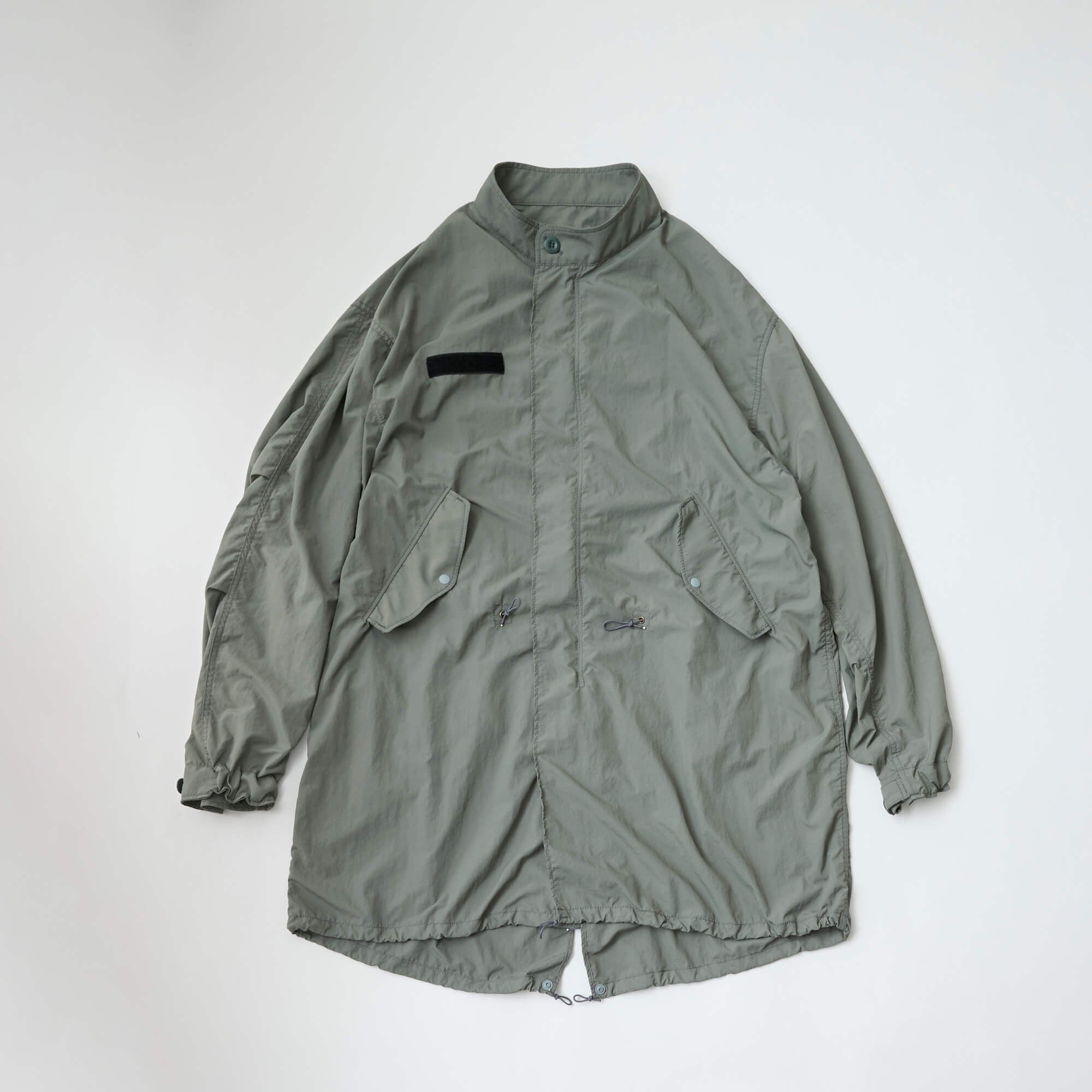 LOG × HNT M65 Fishtail Parka / Gray