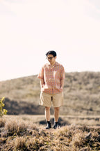 PE Check Open-collar S/S Shirt