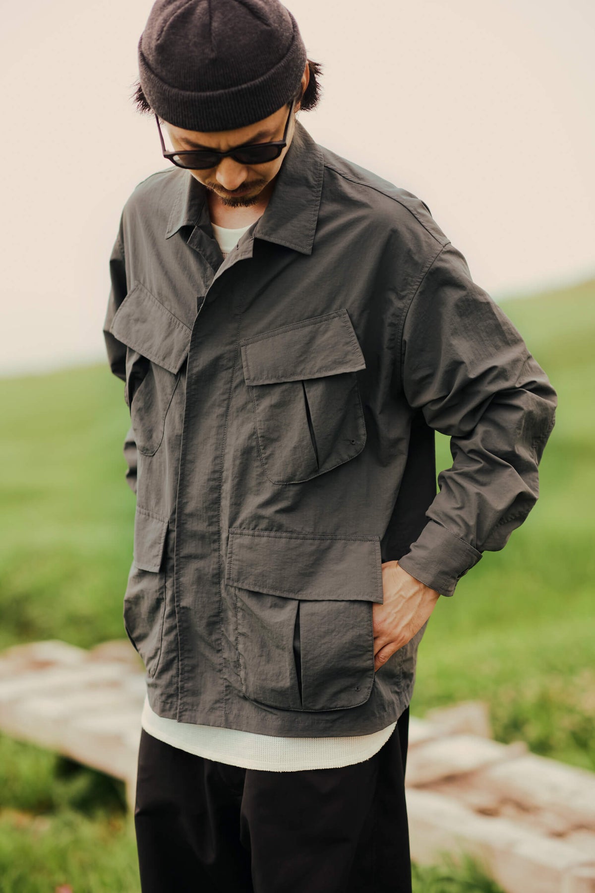 Nylon Ripstop Fatigue Jacket