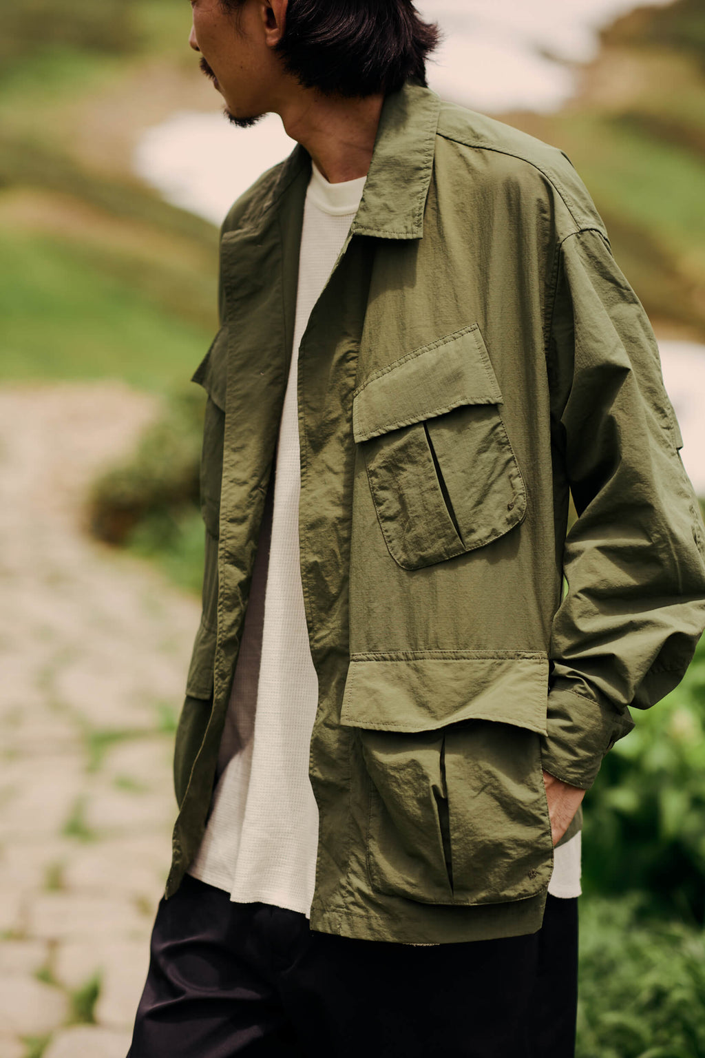 Nylon Ripstop Fatigue Jacket