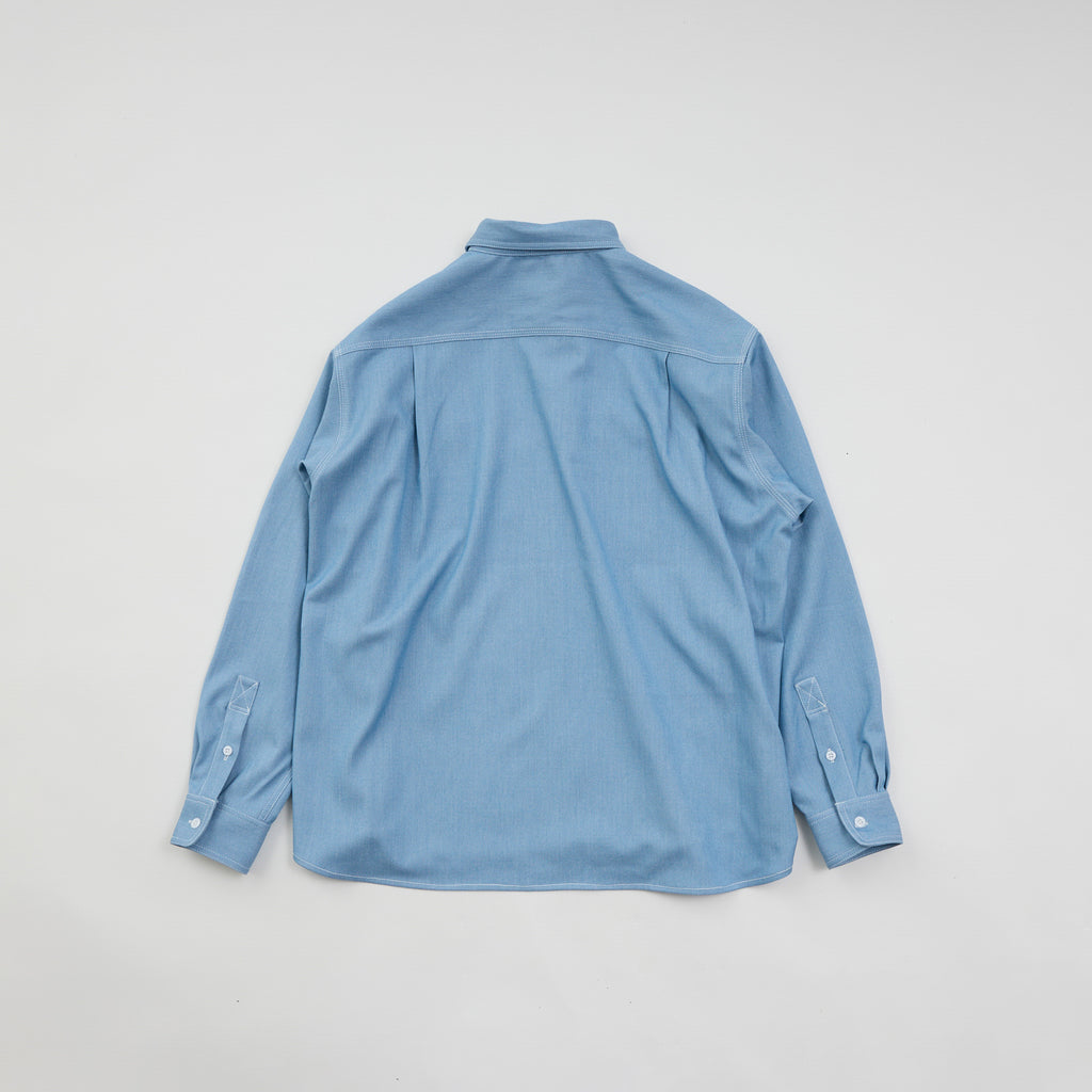 P/R Denim Work Shirt / Light Blue
