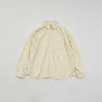 Poly Rayon Denim Work Shirt / Ivory