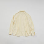 Poly Rayon Denim Work Shirt / Ivory