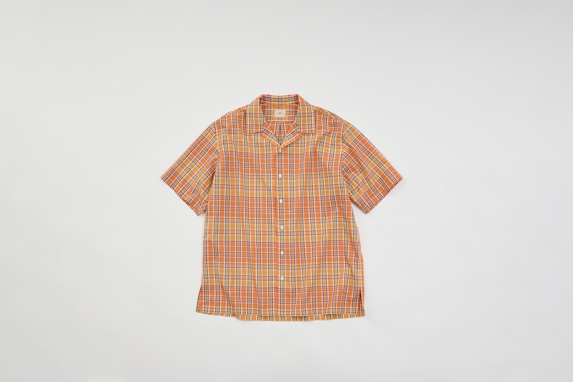 Polyester Check Open-collar Shirt – HNT