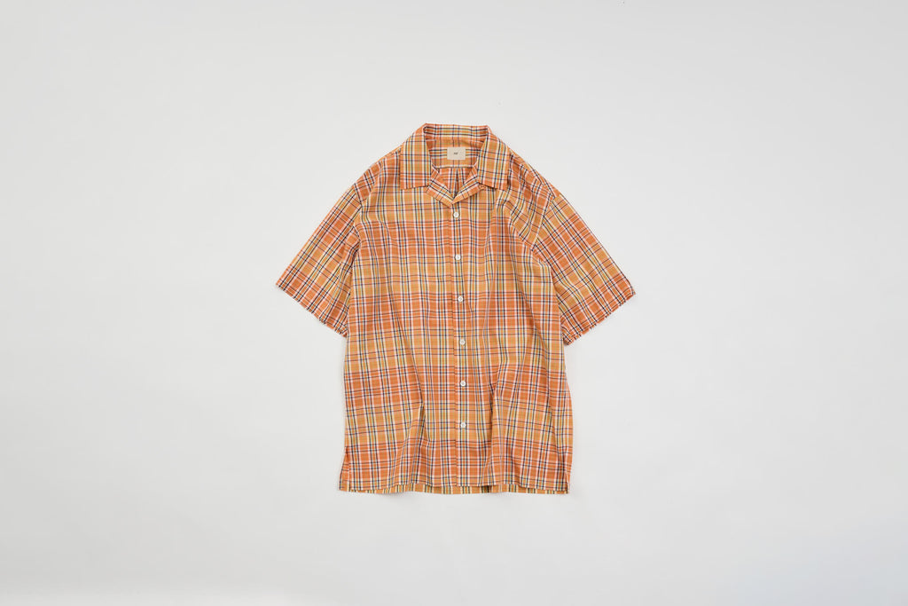 PE Check Open-collar S/S Shirt