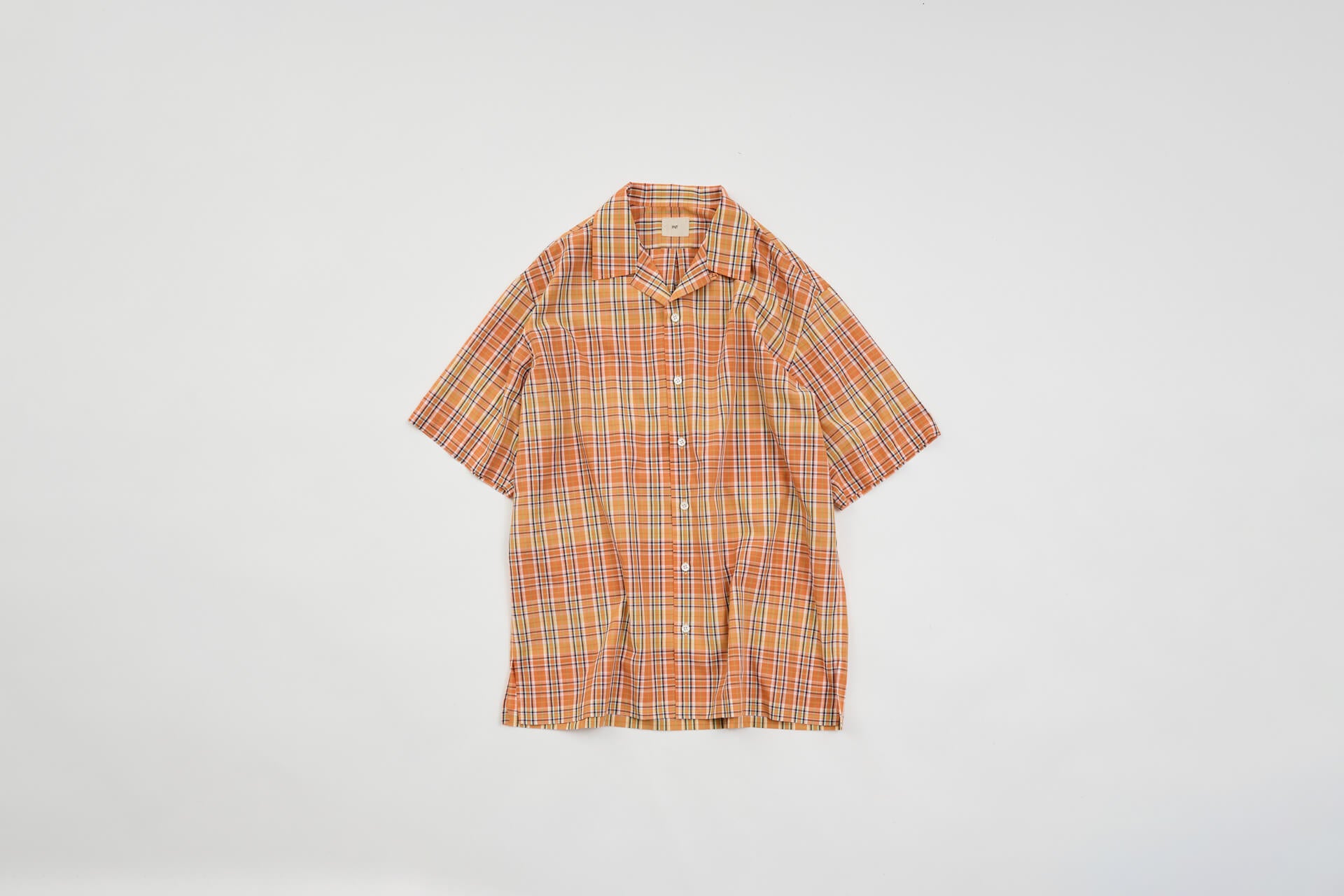 PE Check Open-collar S/S Shirt