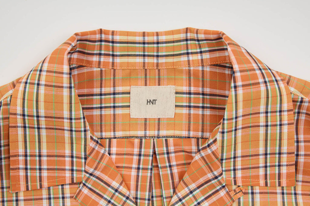 PE Check Open-collar S/S Shirt