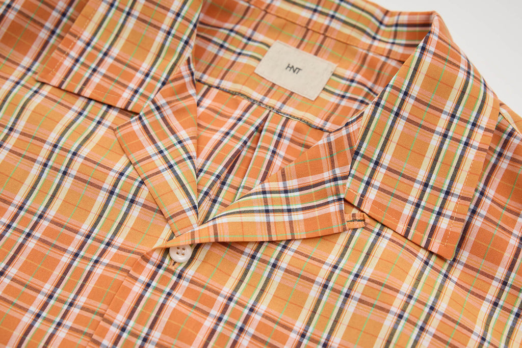 PE Check Open-collar S/S Shirt