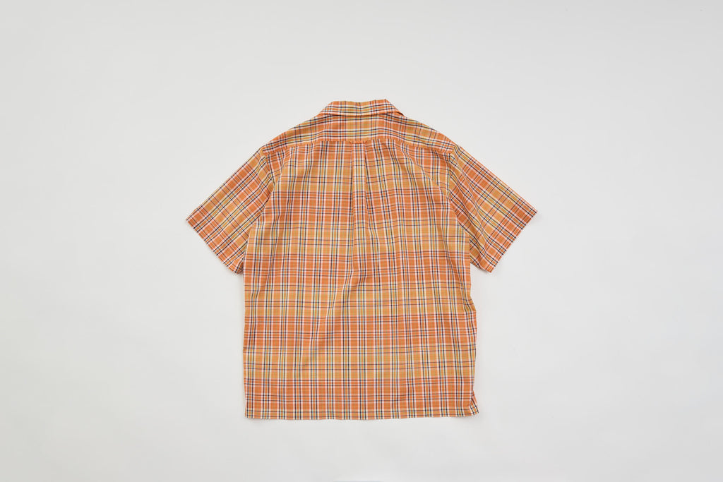 PE Check Open-collar S/S Shirt