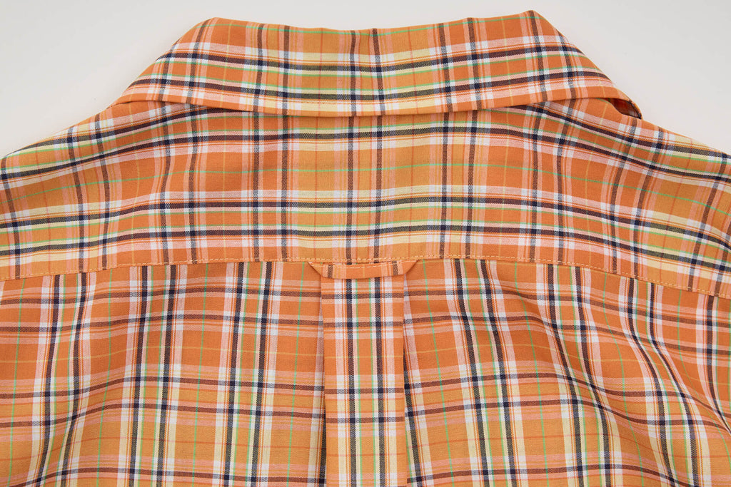 PE Check Open-collar S/S Shirt