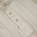 Polyester Henley Neck L/S T-shirt