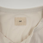 Polyester Henley Neck L/S T-shirt