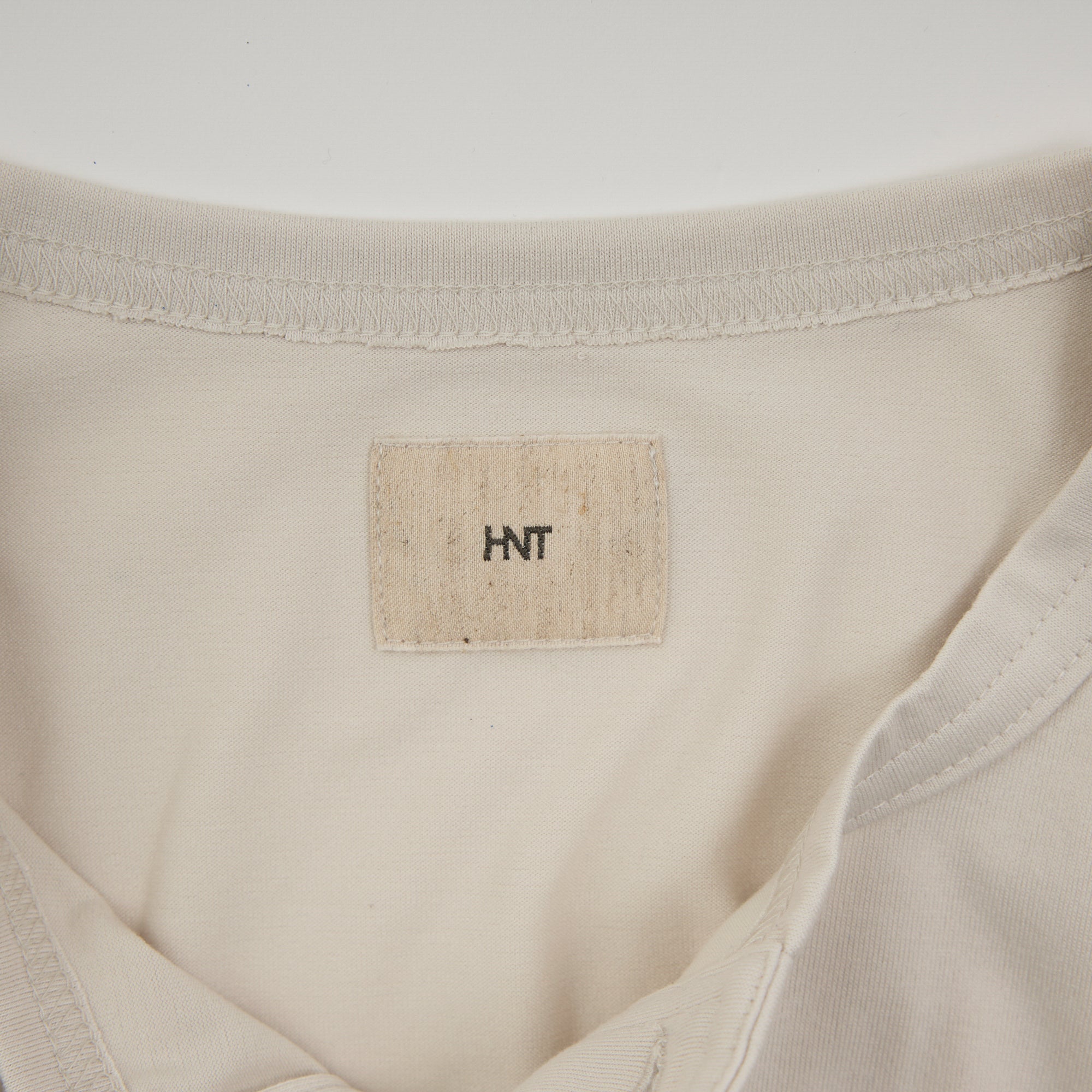 Polyester Henley Neck L/S T-shirt