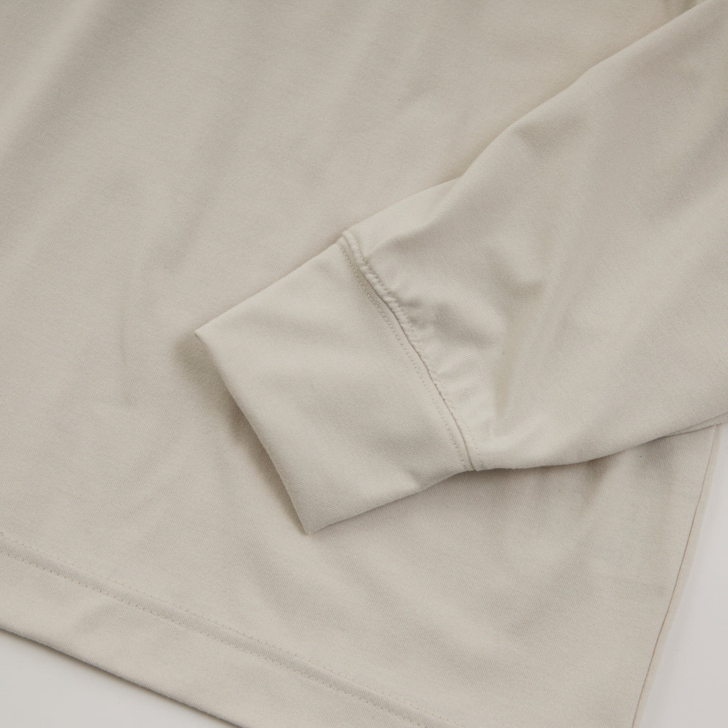Polyester Henley Neck L/S T-shirt