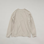 Polyester Henley Neck L/S T-shirt