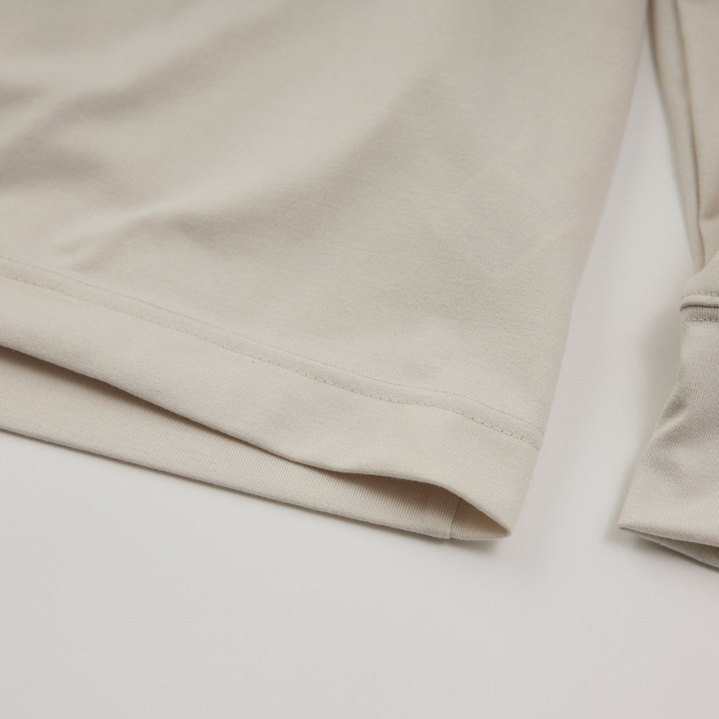 Polyester Henley Neck L/S T-shirt
