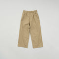 PE Wide Chino Trousers / Beige
