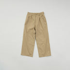 PE Wide Chino Trousers / Beige