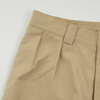 PE Wide Chino Trousers / Beige