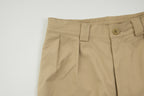 Polyester Wide Chino Trousers / Black