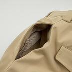 PE Wide Chino Trousers / Beige