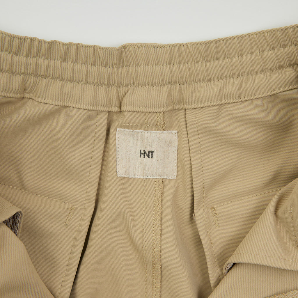 PE Wide Chino Trousers / Beige