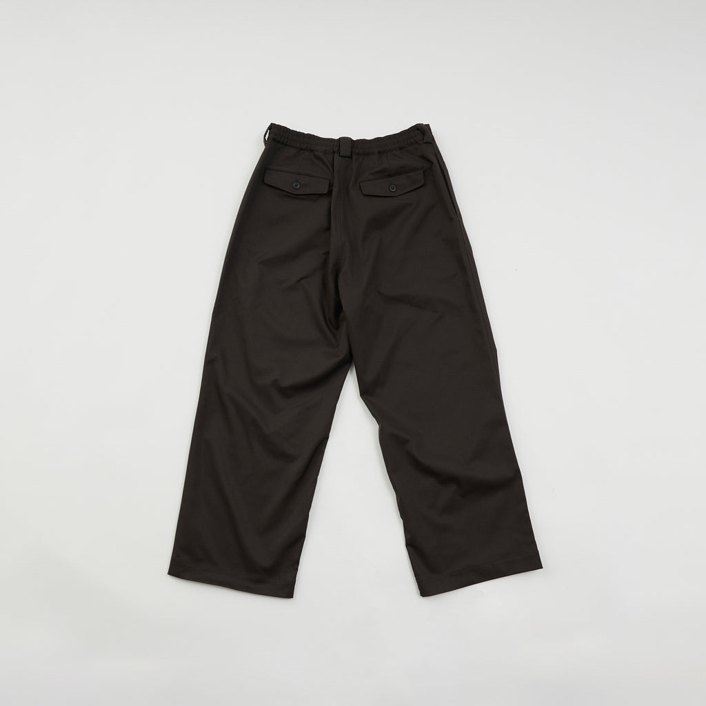 PE Wide Chino Trousers / Charcoal