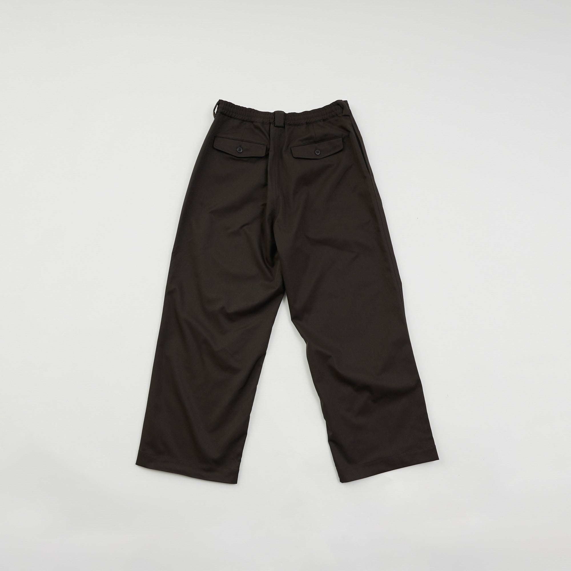 PE Wide Chino Trousers / Charcoal