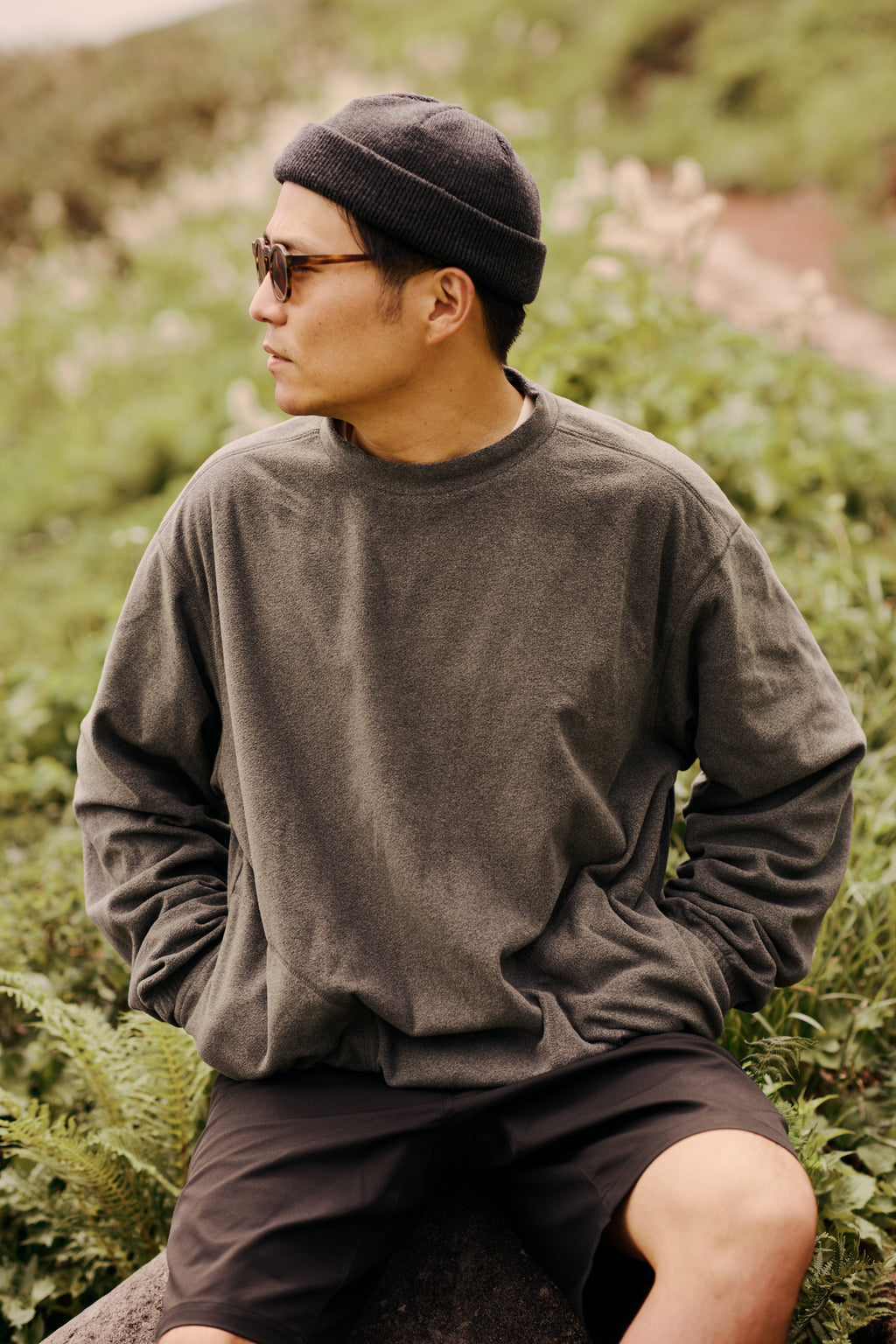 ROUVER × HNT Wool Poly Beanie