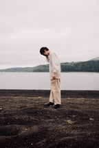 迷迭香×HNT MESH L/S SHIRT / Tattersall Check