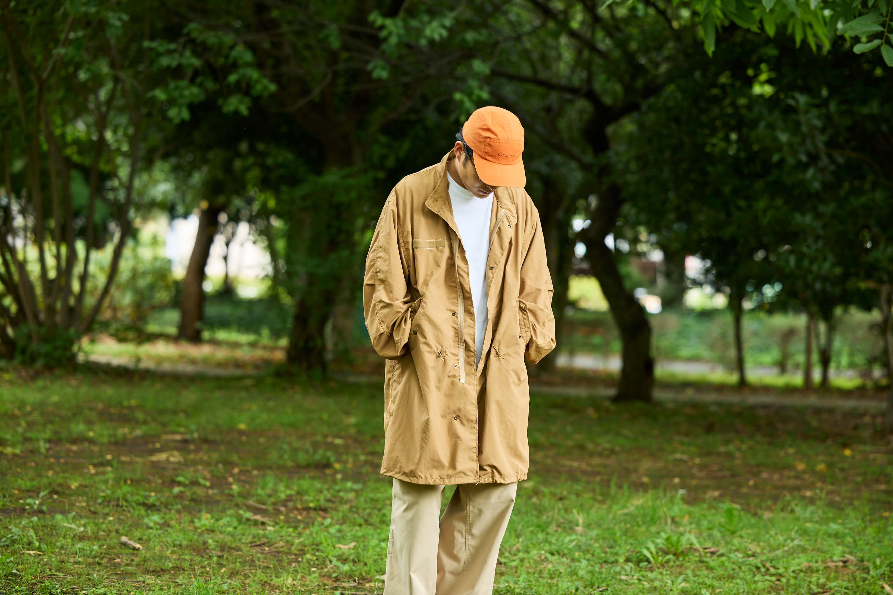 LOG × HNT M65 Fishtail Parka / Coyote
