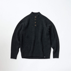 ROUVER × HNT Henley Neck Sweater